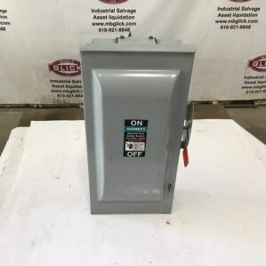 Siemens GNF323R Non-Fusible General Duty Safety Switch Type VB II 100A
