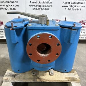 Eaton Model 53 Cast Iron 4" Duplex Basket Strainer 200PSIG