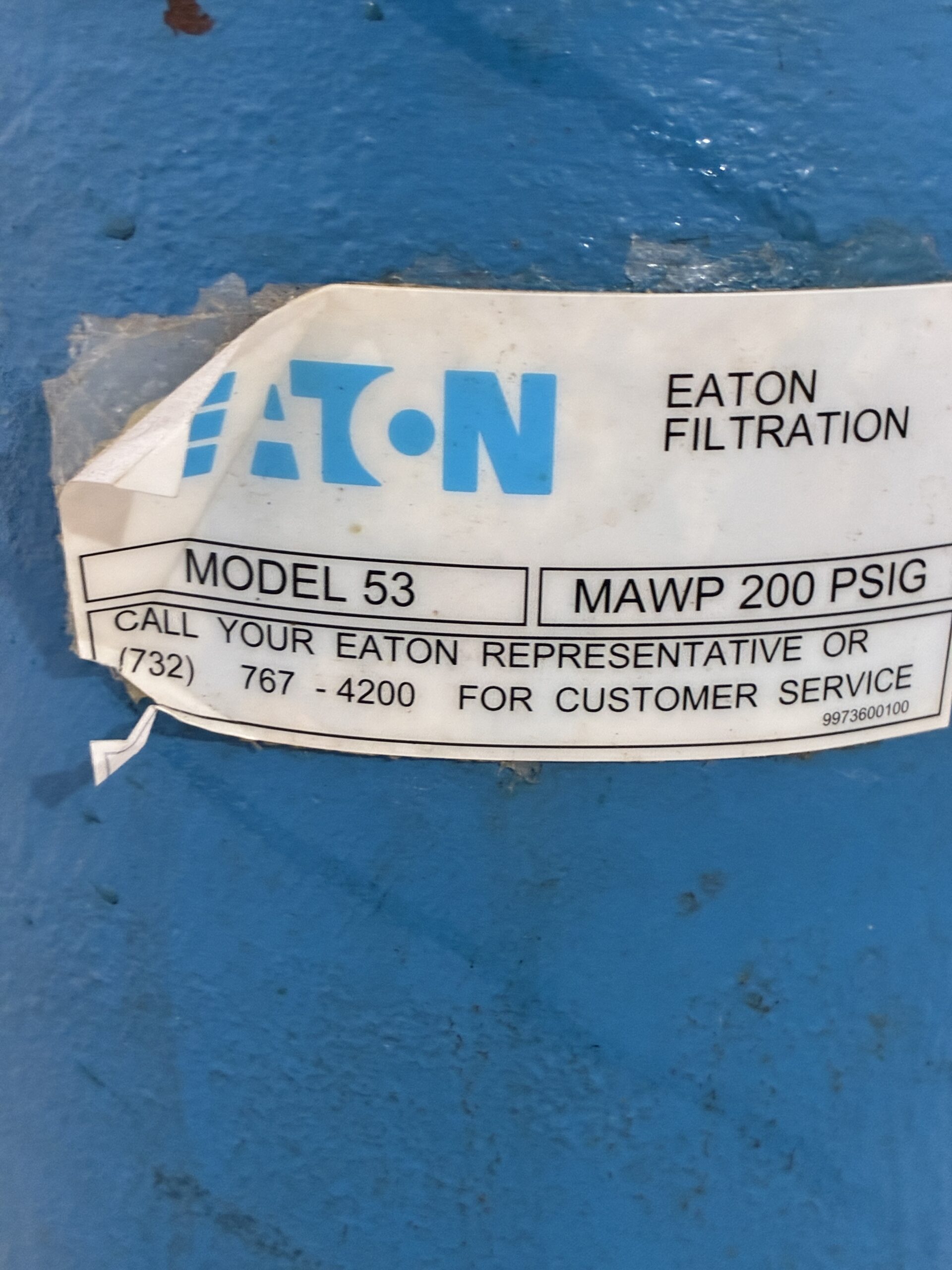 Eaton Model 53 Cast Iron 4" Duplex Basket Strainer 200PSIG - Image 7