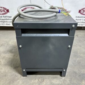 Johnson J12855 12KVA Auto Transformer 190-480V 400V 3PH 60Hz