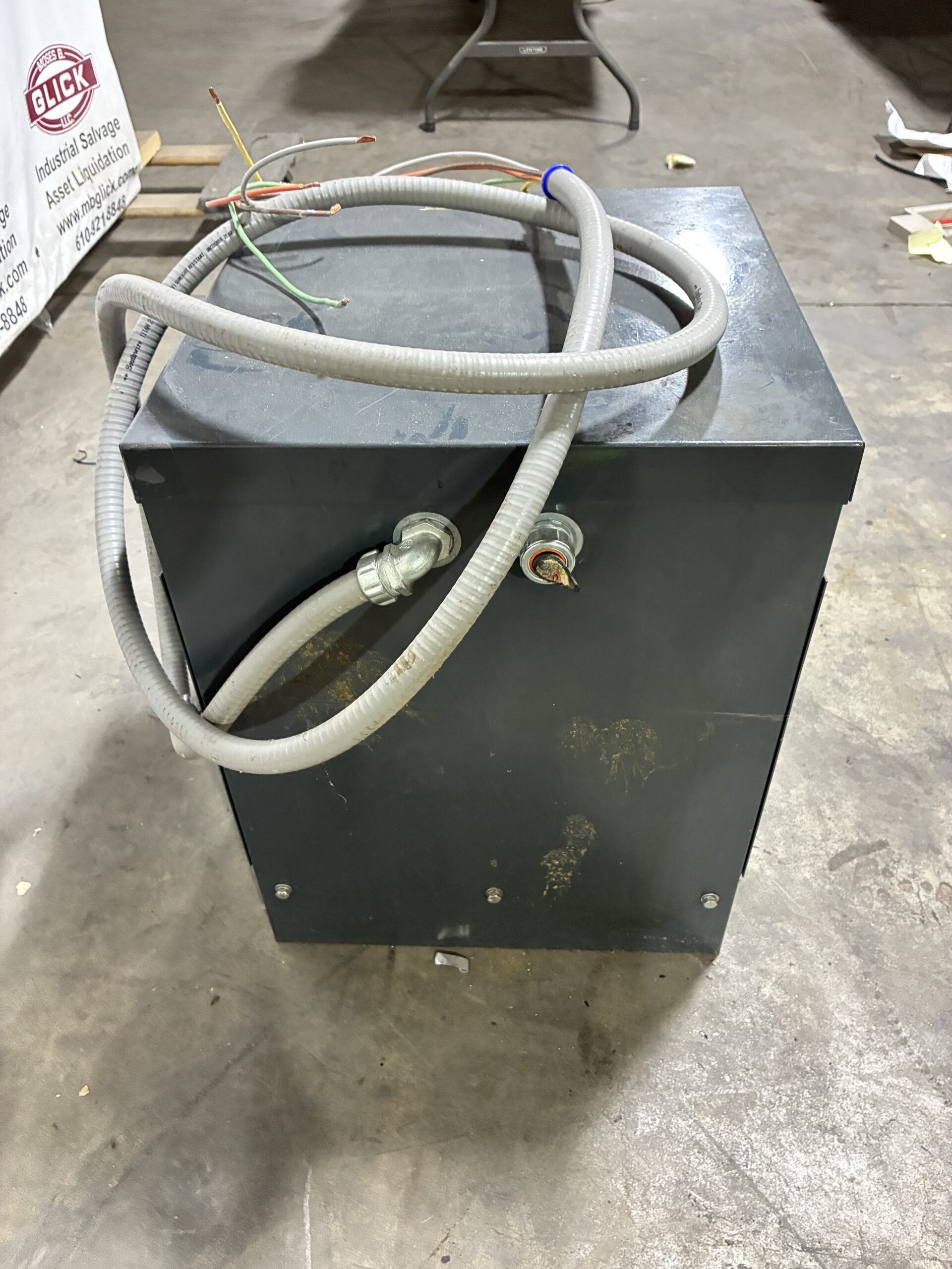 Johnson J12855 12KVA Auto Transformer 190-480V 400V 3PH 60Hz - Image 2