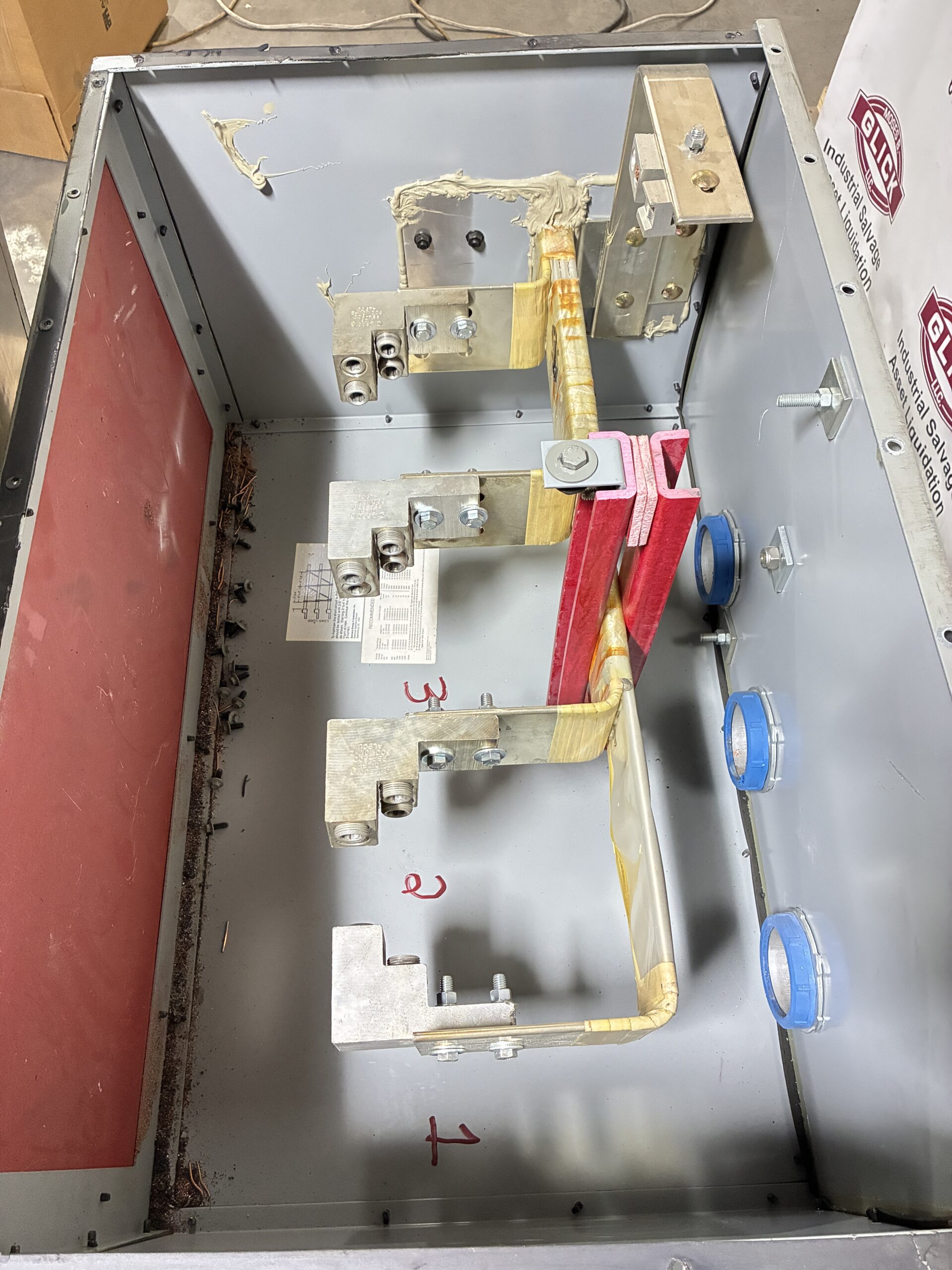 Siemens Sentron SX412A25V3U0 1200A Busway / Bus Duct / Tap Box 600V 3PH - Image 2