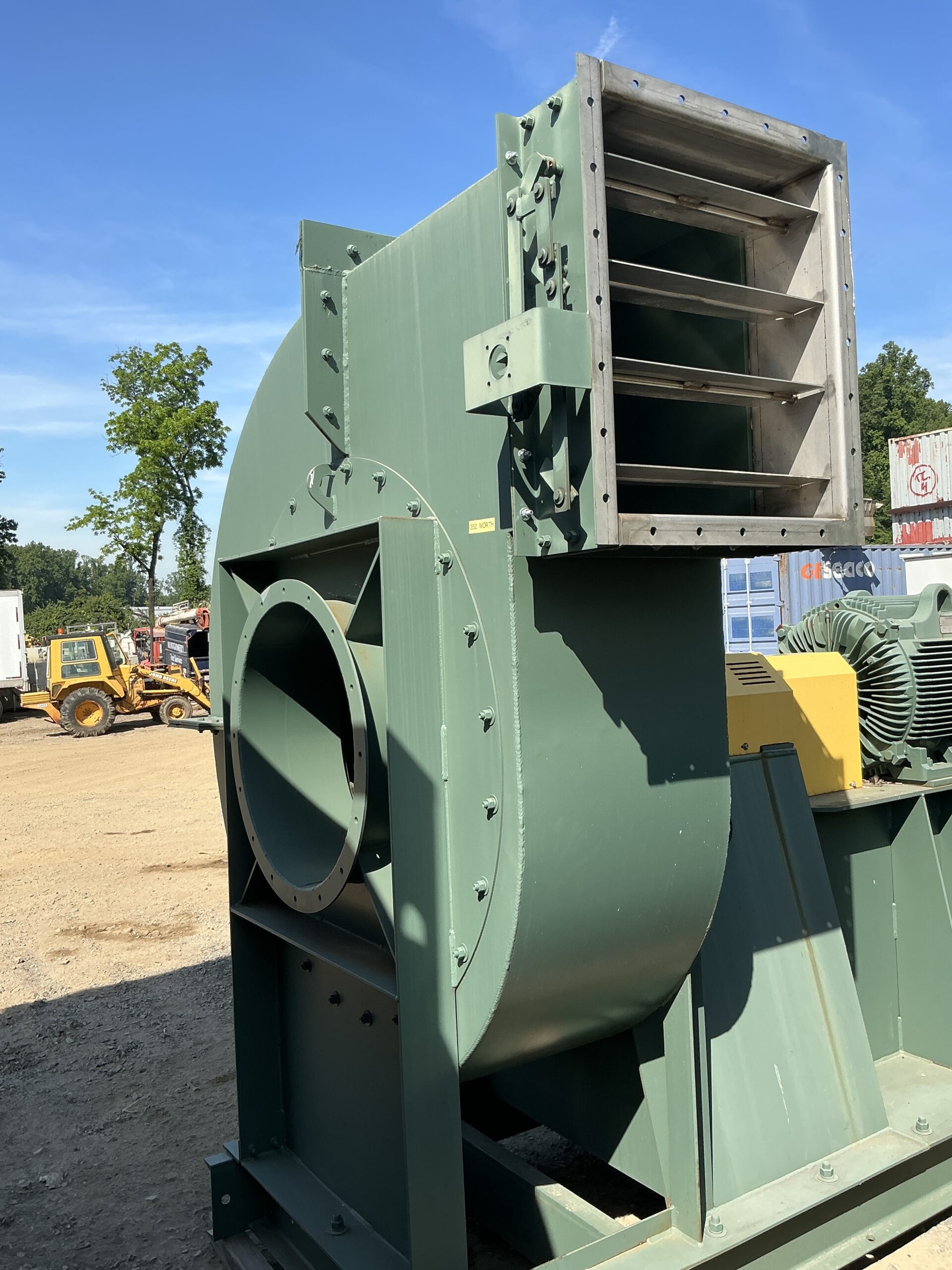 New York Blower Series 45 45DH 10000 CFM 125HP Centrifugal Fan Blower - Image 6