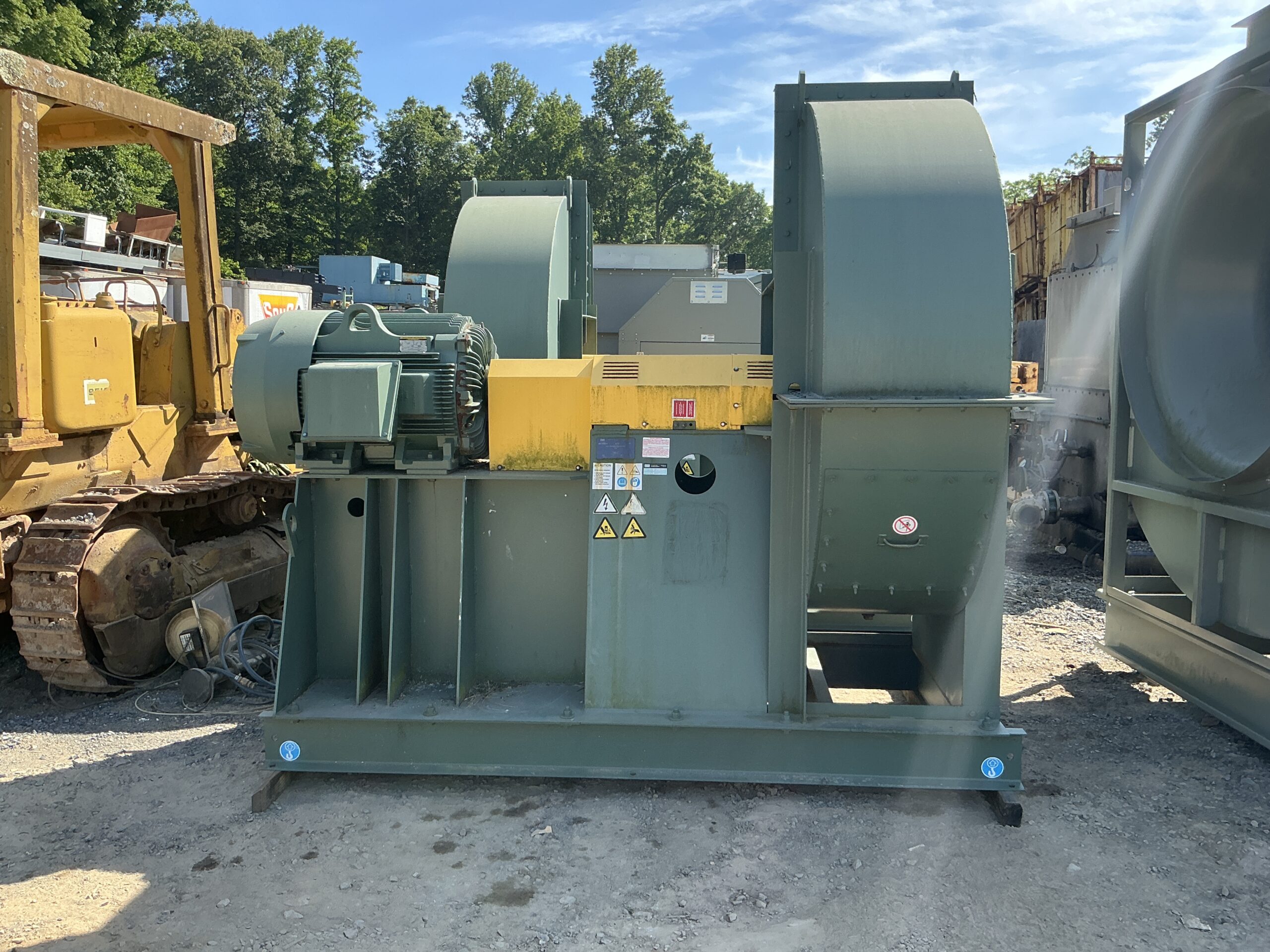 New York Blower Series 45 45DH 10000 CFM 125HP Centrifugal Fan Blower - Image 8