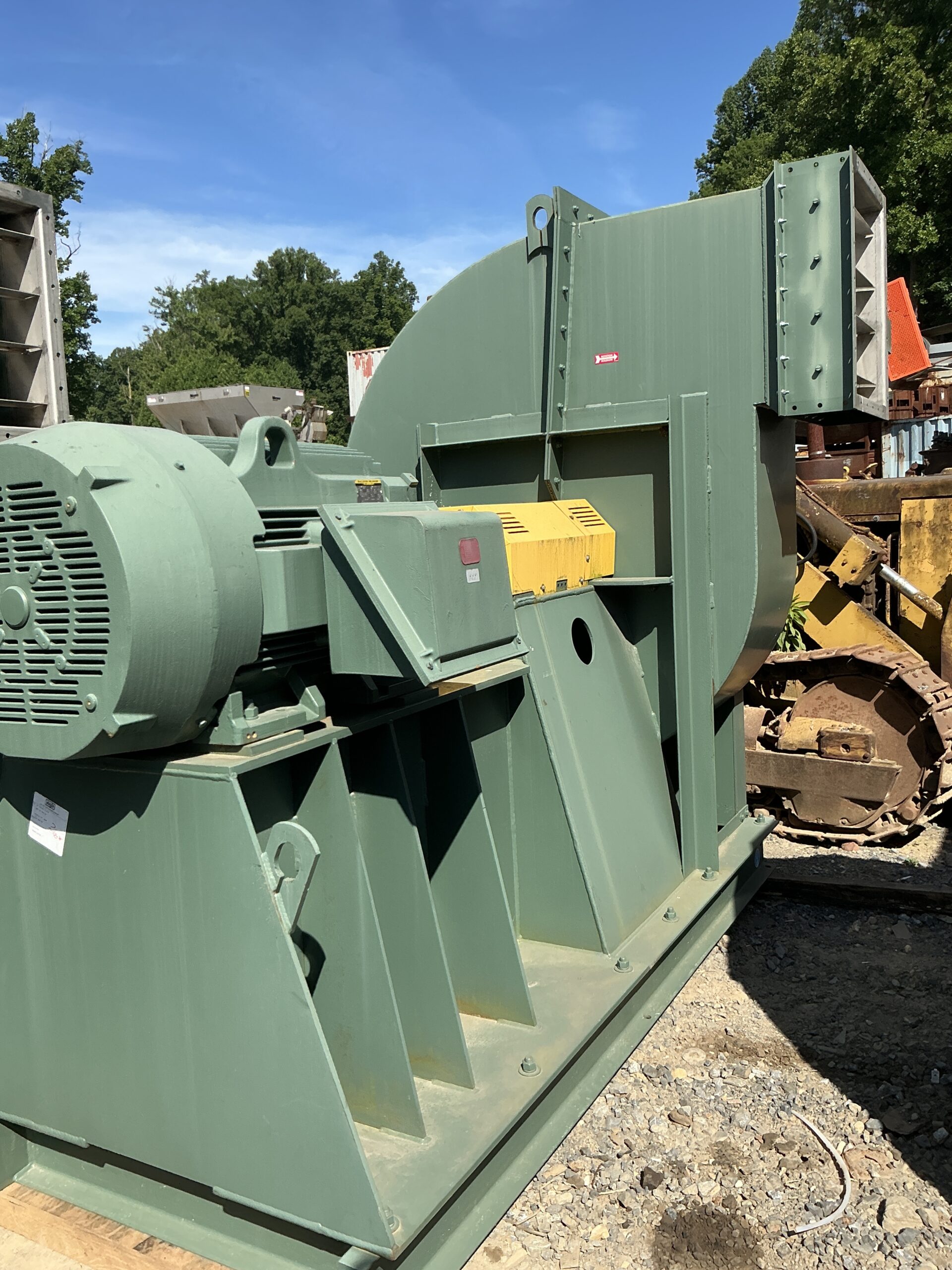 New York Blower Series 45 45DH 10000 CFM 125HP Centrifugal Fan Blower - Image 12
