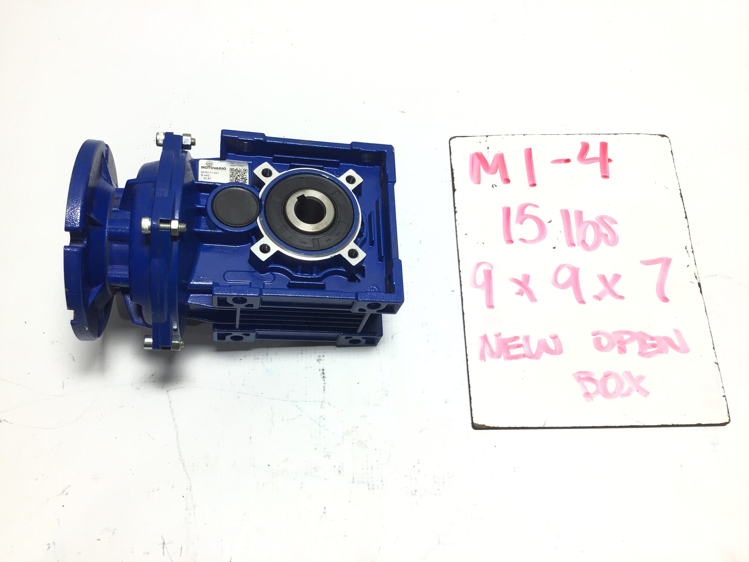 Motovario Oil Rotra MP85W-140 Worm Gear Reducer 6570171-001 - Image 6