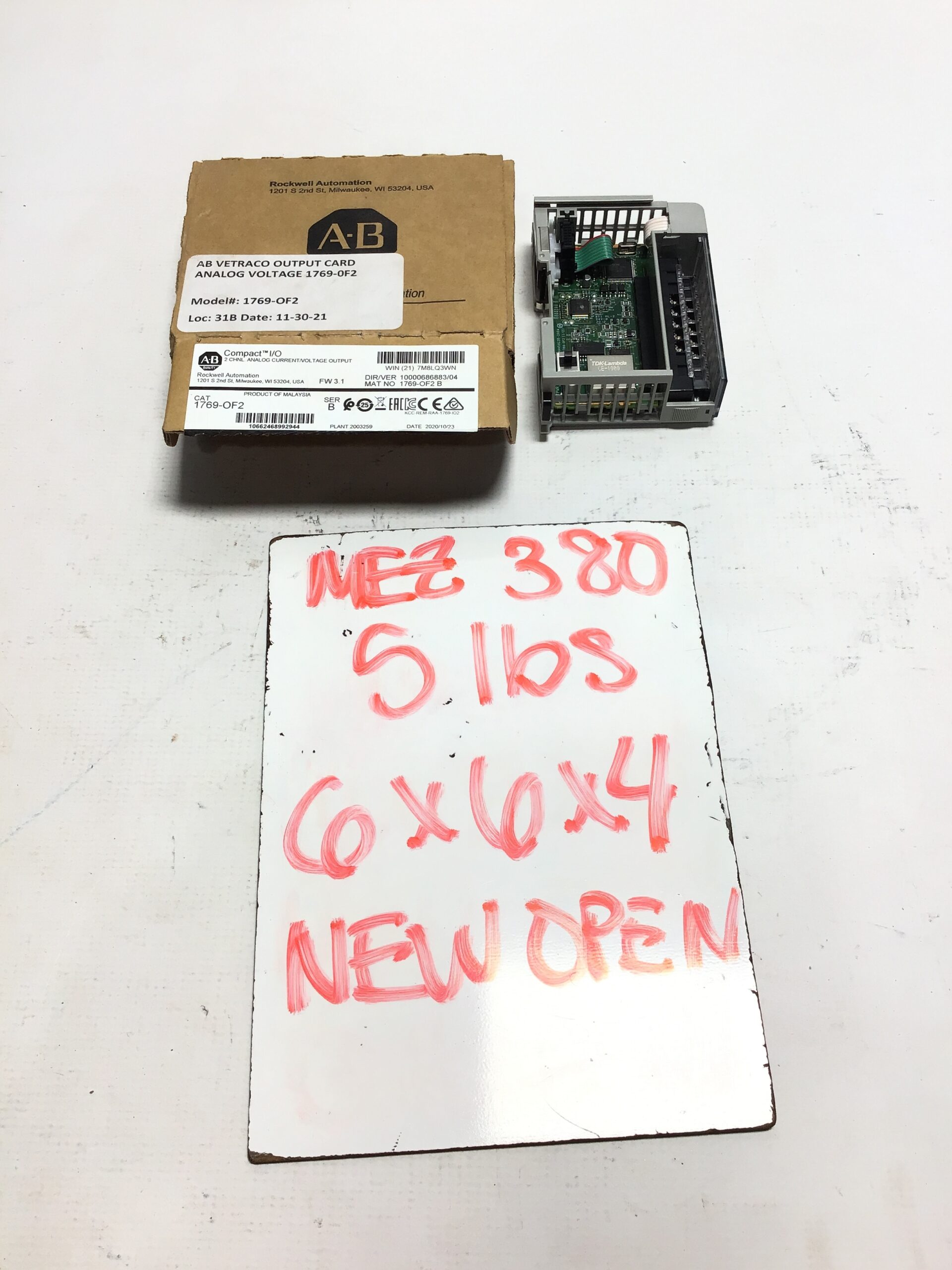 Allen-Bradley 1769-OF2 CompactLogix 2-Channel Analog Output Module 0-10V 4-20mA - Image 11