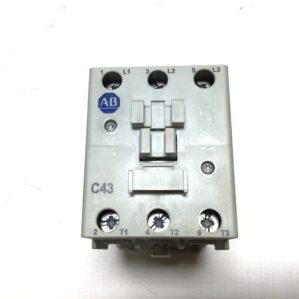 Allen-Bradley 100-C43EJ00 Contactor 43A 3-Pole 24V DC Electronic Coil 600V AC