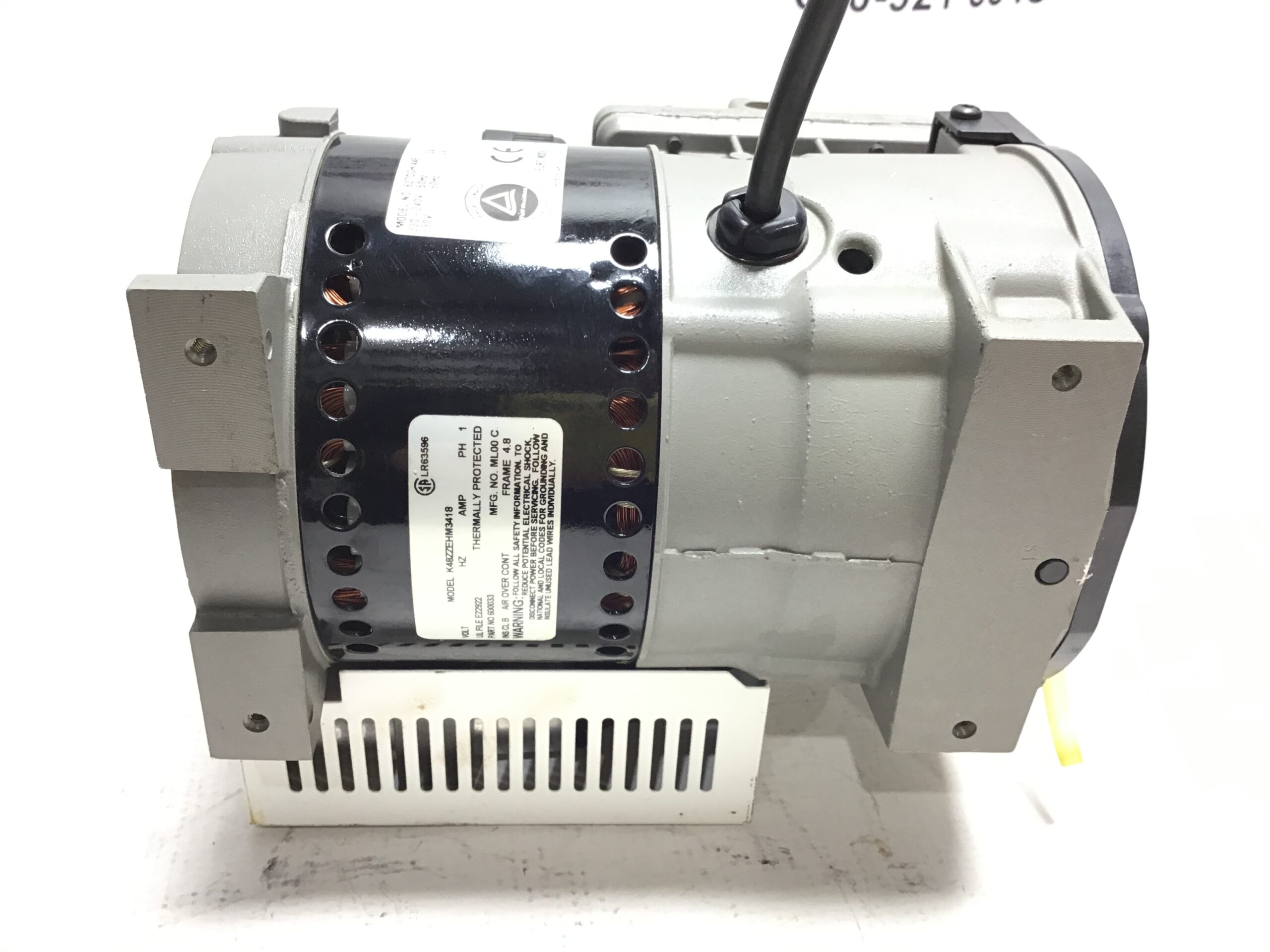 Thomas K48ZZEHM3418 Electric Motor Thermally Protected 1 Phase Industrial Vacuum Pump - Image 4