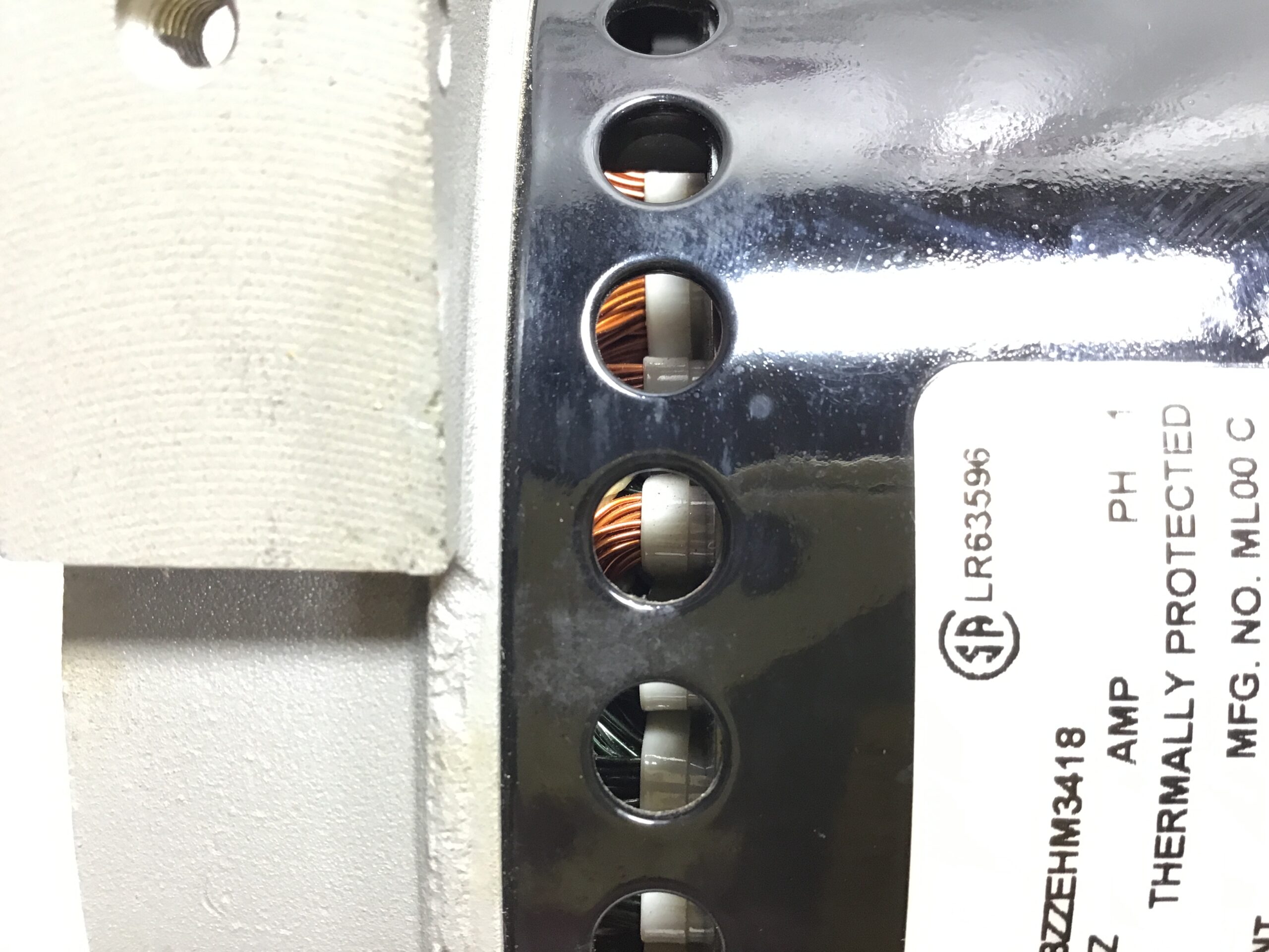 Thomas K48ZZEHM3418 Electric Motor Thermally Protected 1 Phase Industrial Vacuum Pump - Image 7