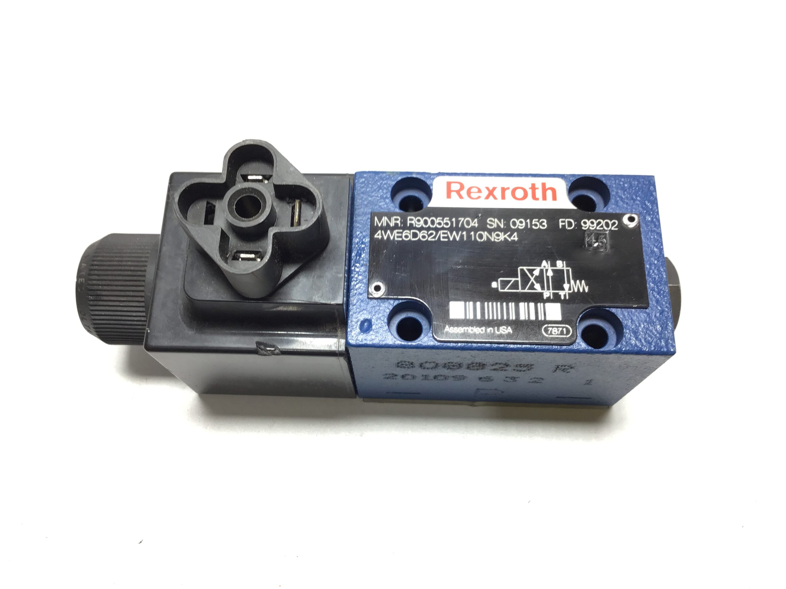 Rexroth R900551704 Hydraulic Solenoid Valve