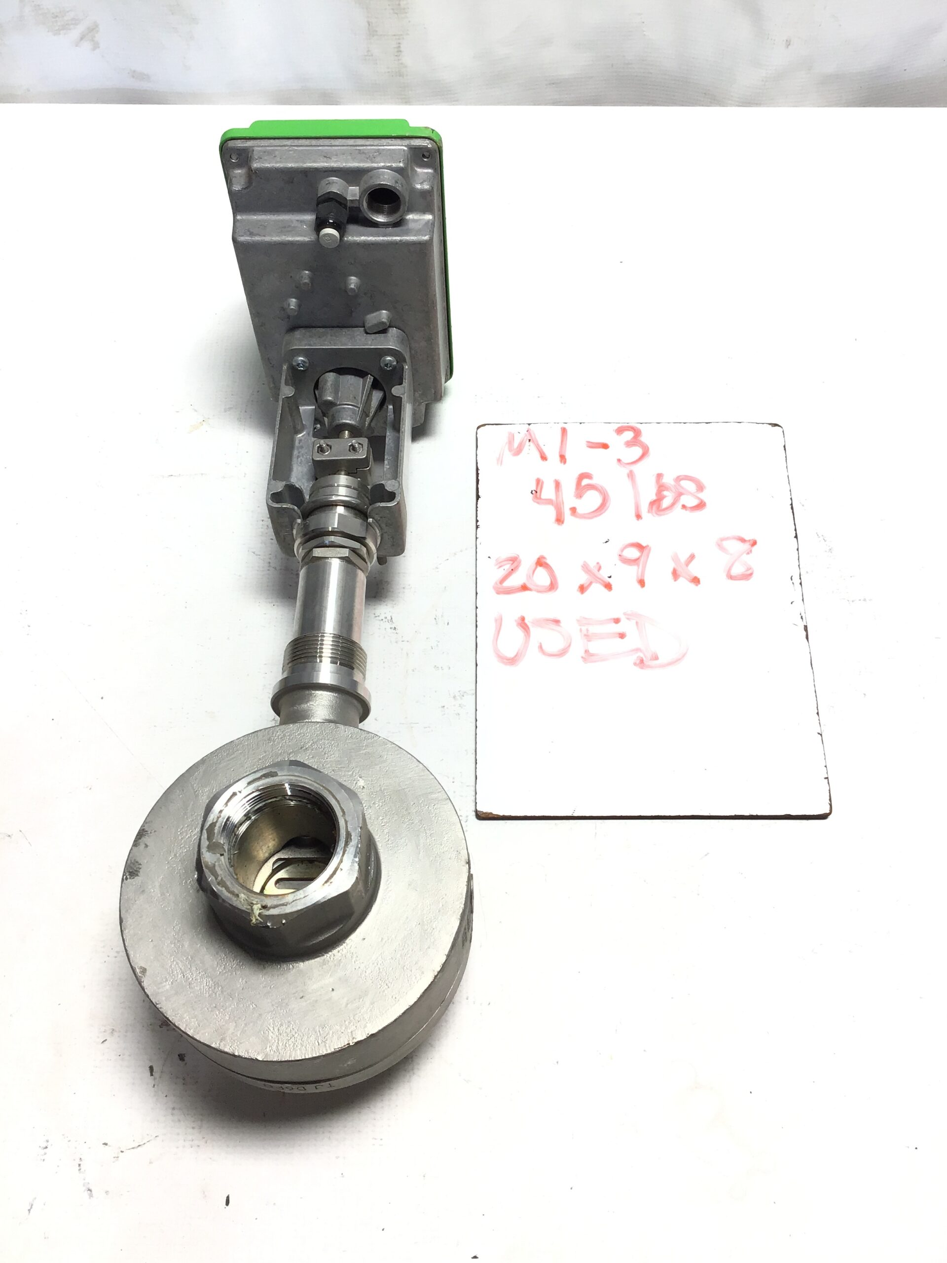Schubert Salzer 2032/8230 Sliding Gate Control Valve Assembly 4-20mA