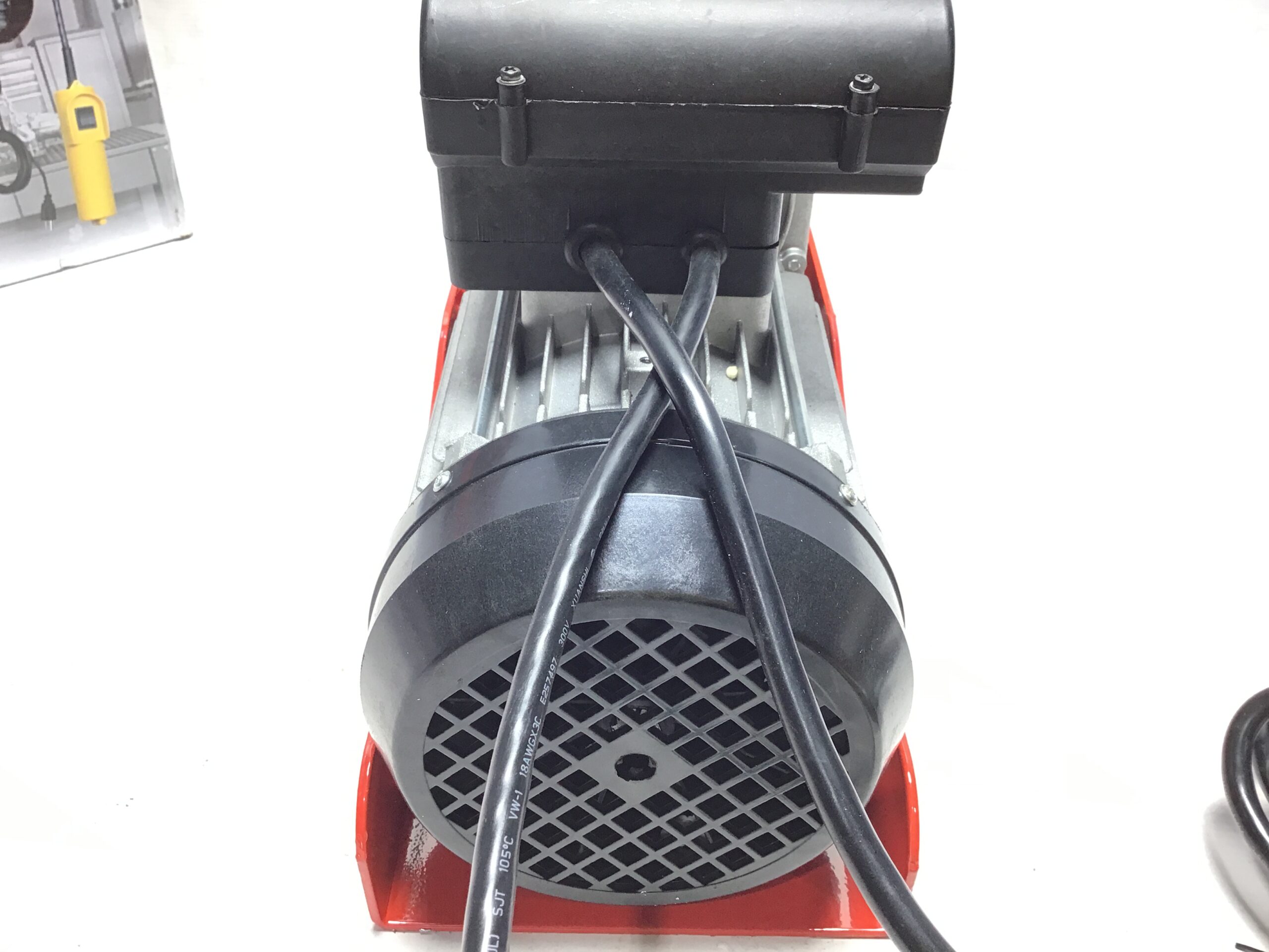 HaulMaster 60344 1300 LB Electric Hoist Remote Control 120V Wire Rope Winch Lift - Image 2