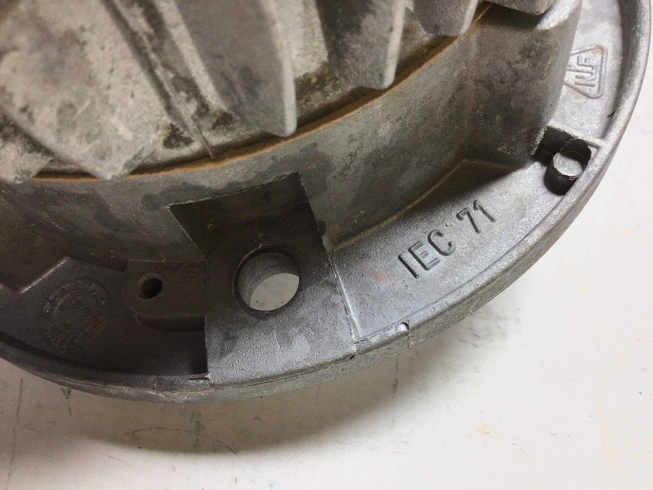 M.T. TN71B/4 0.37kW 0.5HP 1680RPM 3 Phase ATEX Motor IP55 208/360V - Image 8