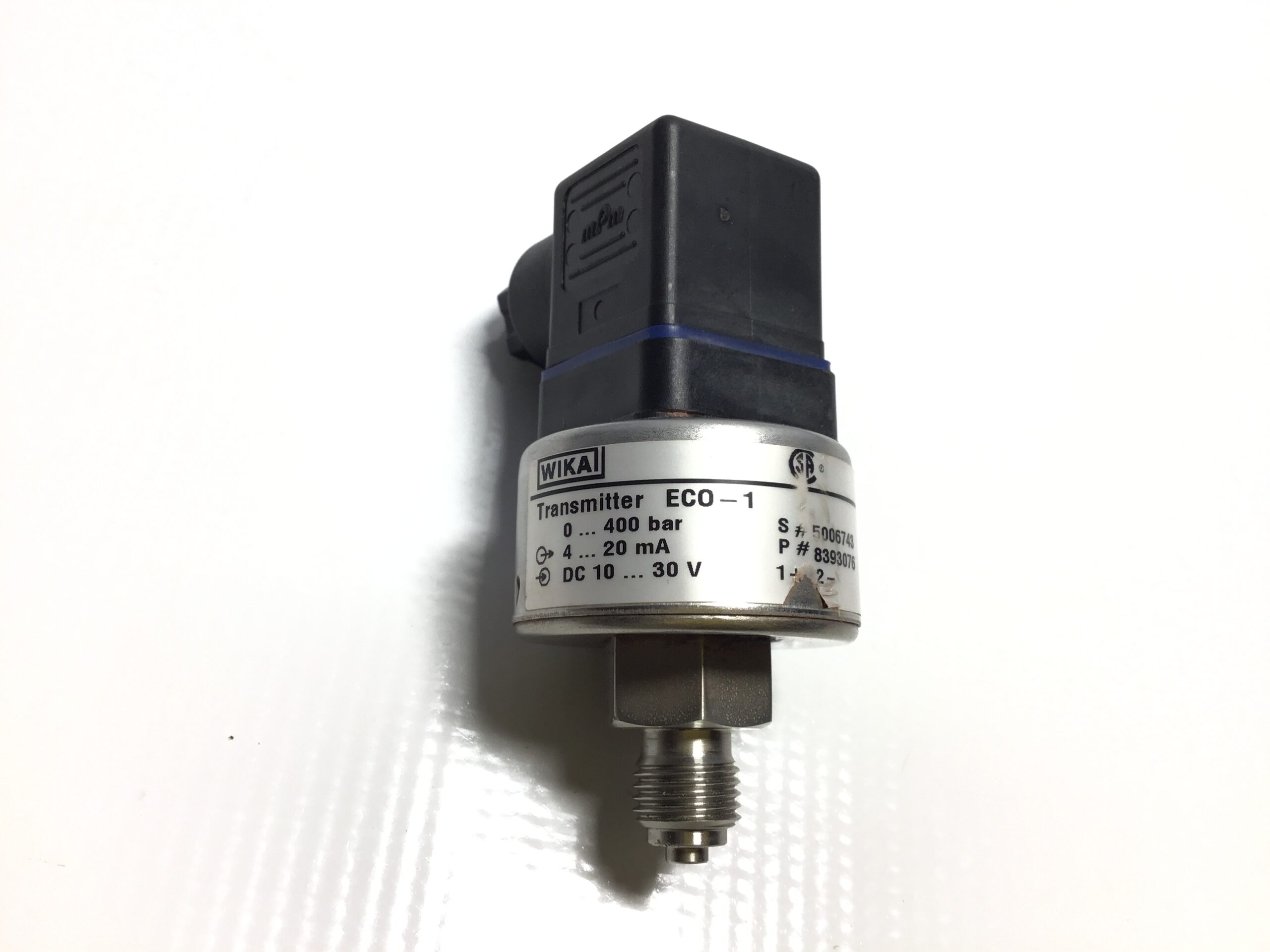 Wika A-10 Pressure Transmitter 400 Bar