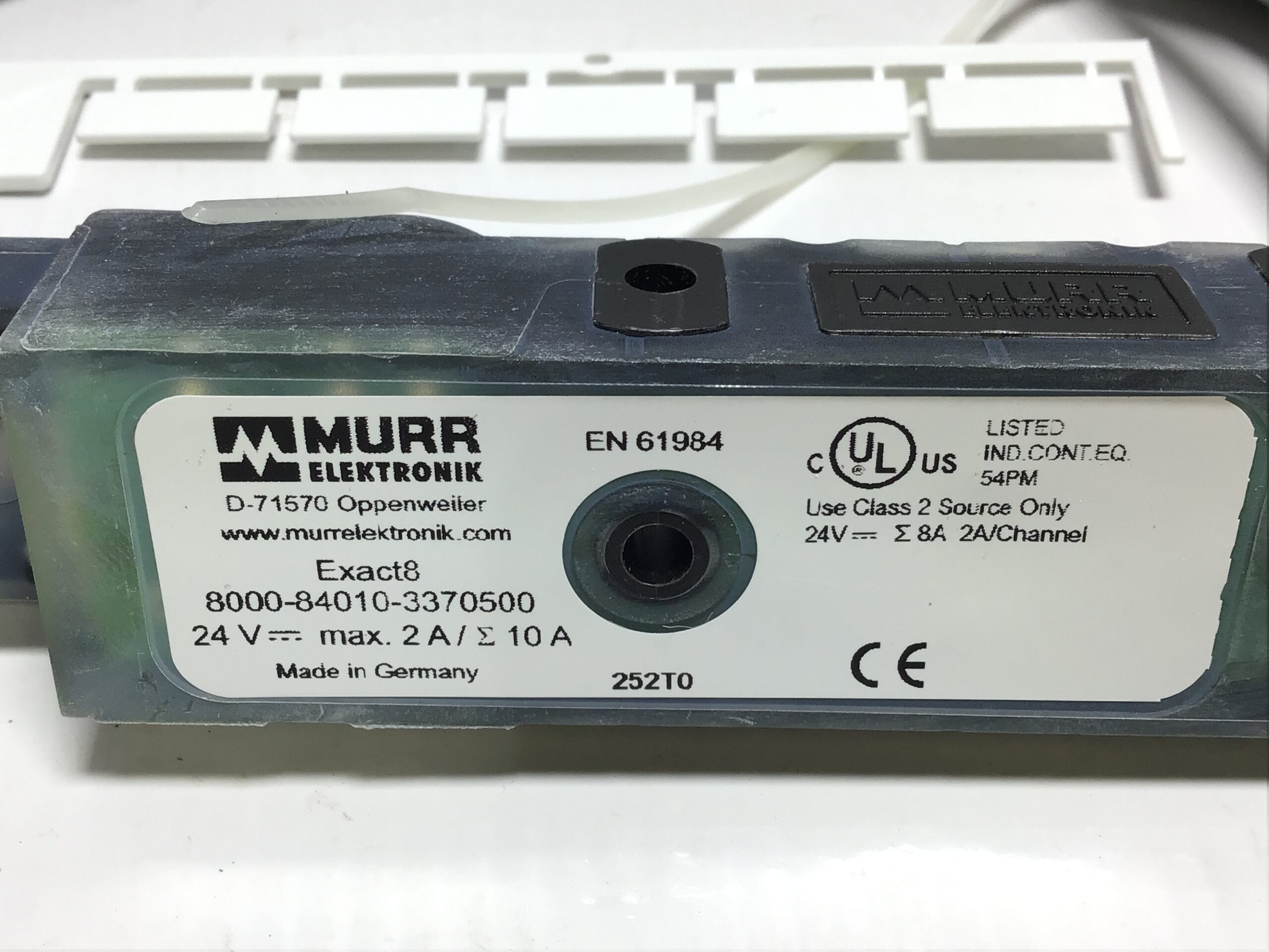 Murr Elektronik 8000-84010-3370500 Passive Distribution Block - Image 2