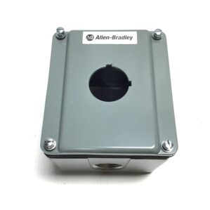 Allen-Bradley 800T-1TZ Gray E-Stop Enclosure Box NEMA Type 4 13 Rockwell Automation