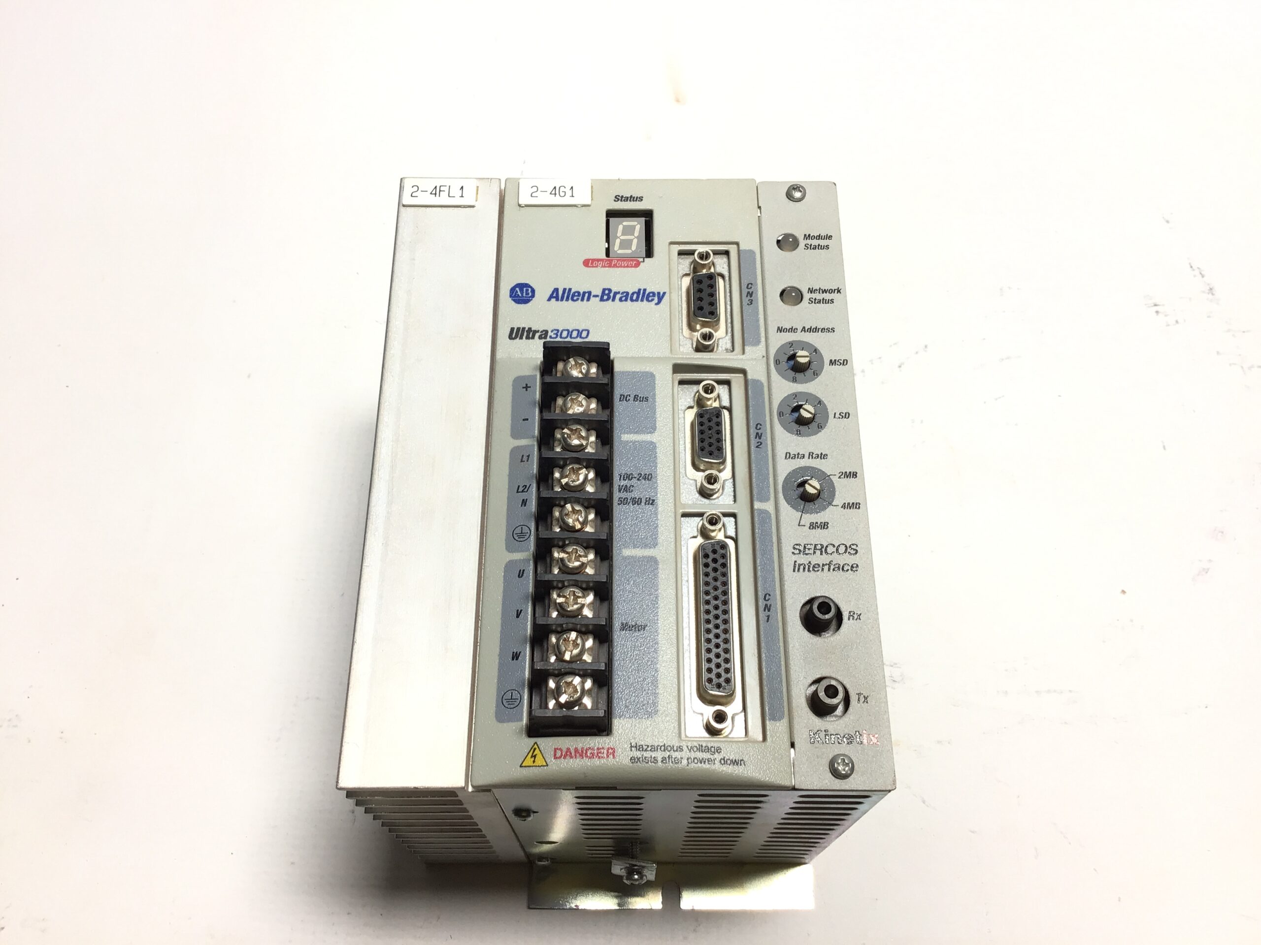 Allen-Bradley 2098-DSD-010-SE Ultra3000 1kW SERCOS Servo Drive Series B - Image 3