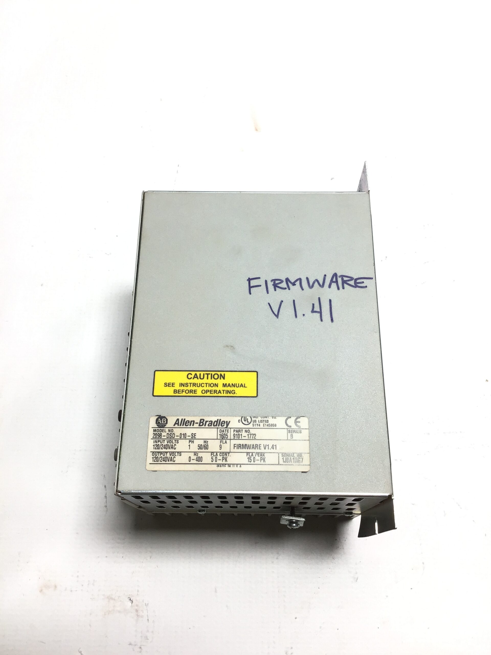 Allen-Bradley 2098-DSD-010-SE Ultra3000 1kW SERCOS Servo Drive Series B - Image 6