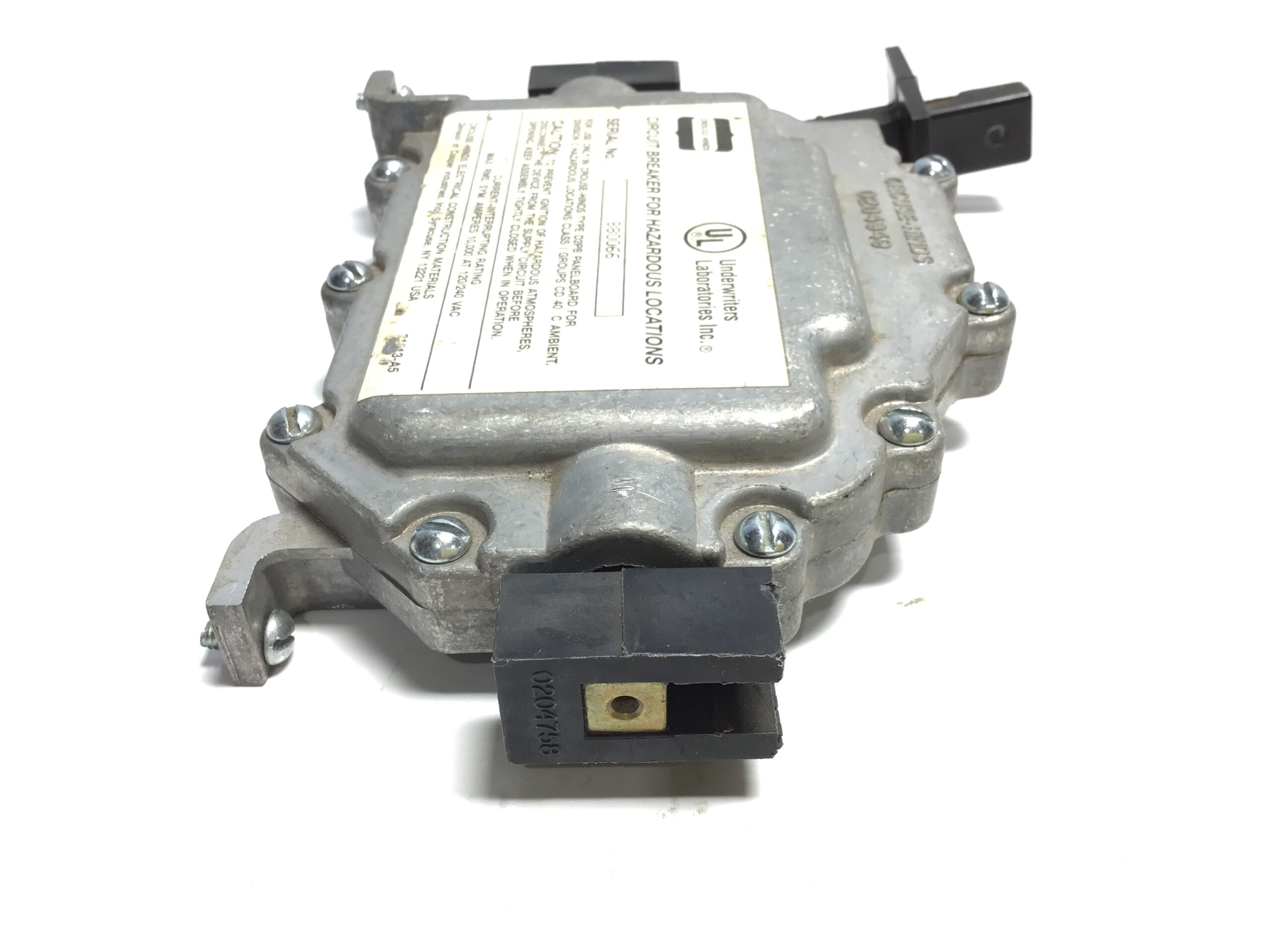 Crouse-Hinds D2 B11 20 M3 Hazardous Location Circuit Breaker 120/240V 10kA UL 1 Pole - Image 3
