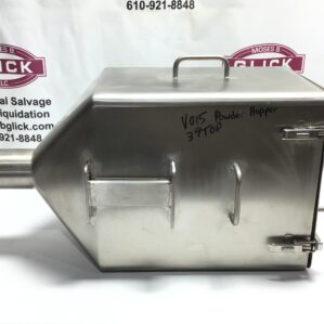 Unbranded V015 Stainless Steel Powder Hopper 39 Top