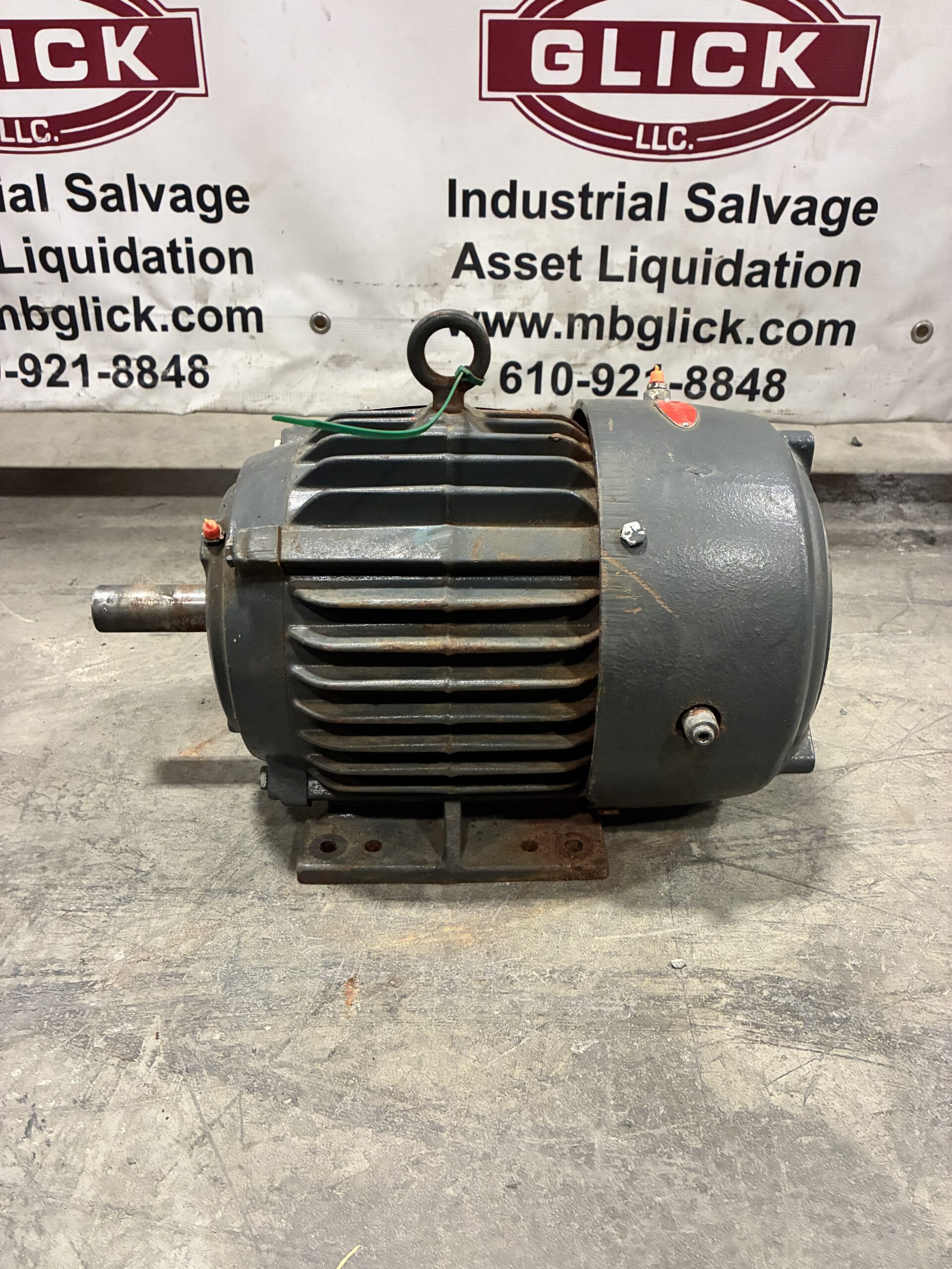 US Motors DH74 3HP Electric Motor 3540RPM 230/460V 3PH - Image 3