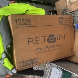 RETAIN 12325 Toilet Paper 2-Ply 500 Sheets 96 Rolls Commercial Bath Tissue
