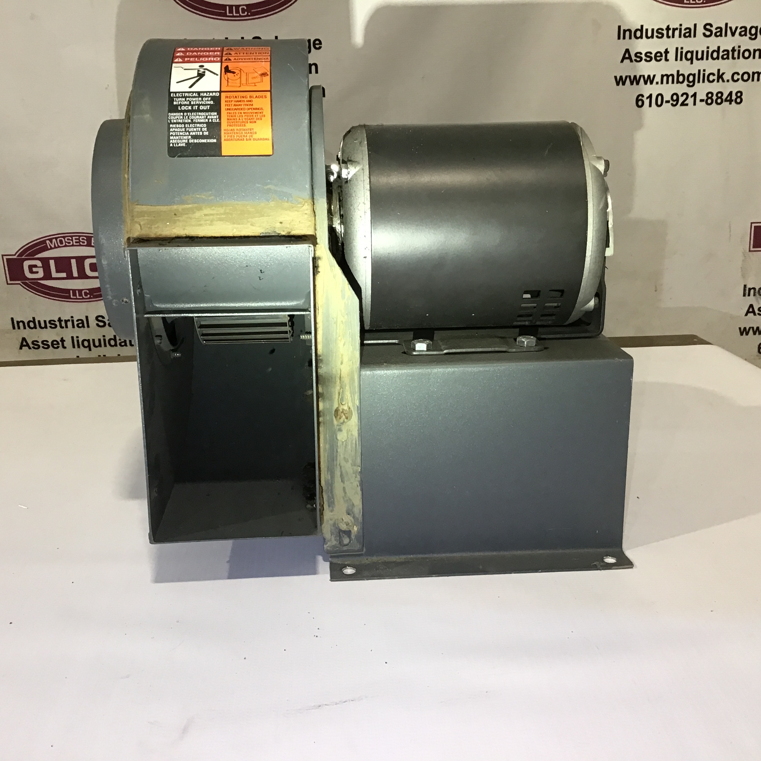 Dayton 5K907K Belt Drive Fan And Blower Motor 1/4HP 4.8A - Image 3