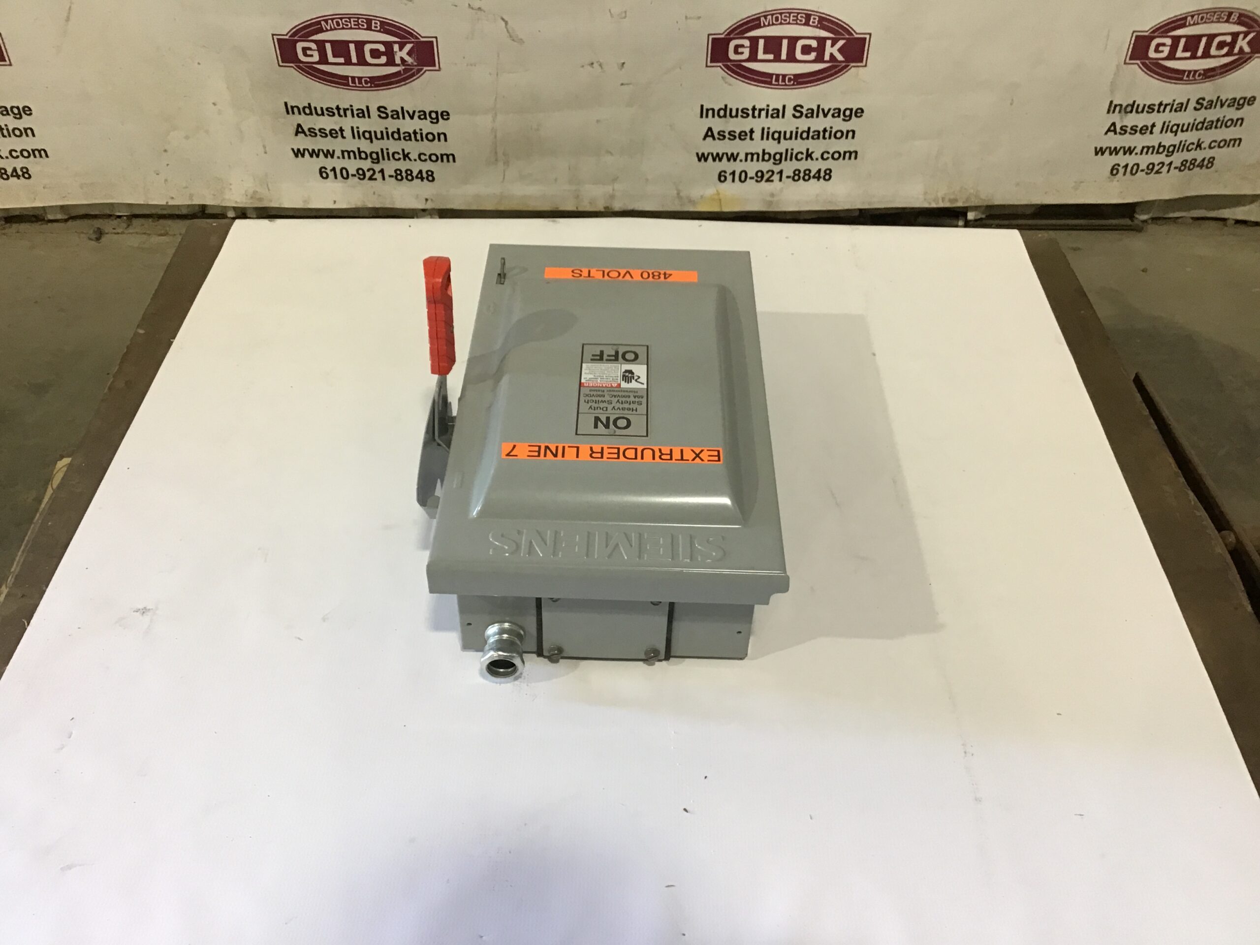 Siemens HF362NR Fusible Heavy Duty Safety Switch Type VB II 60A - Image 3