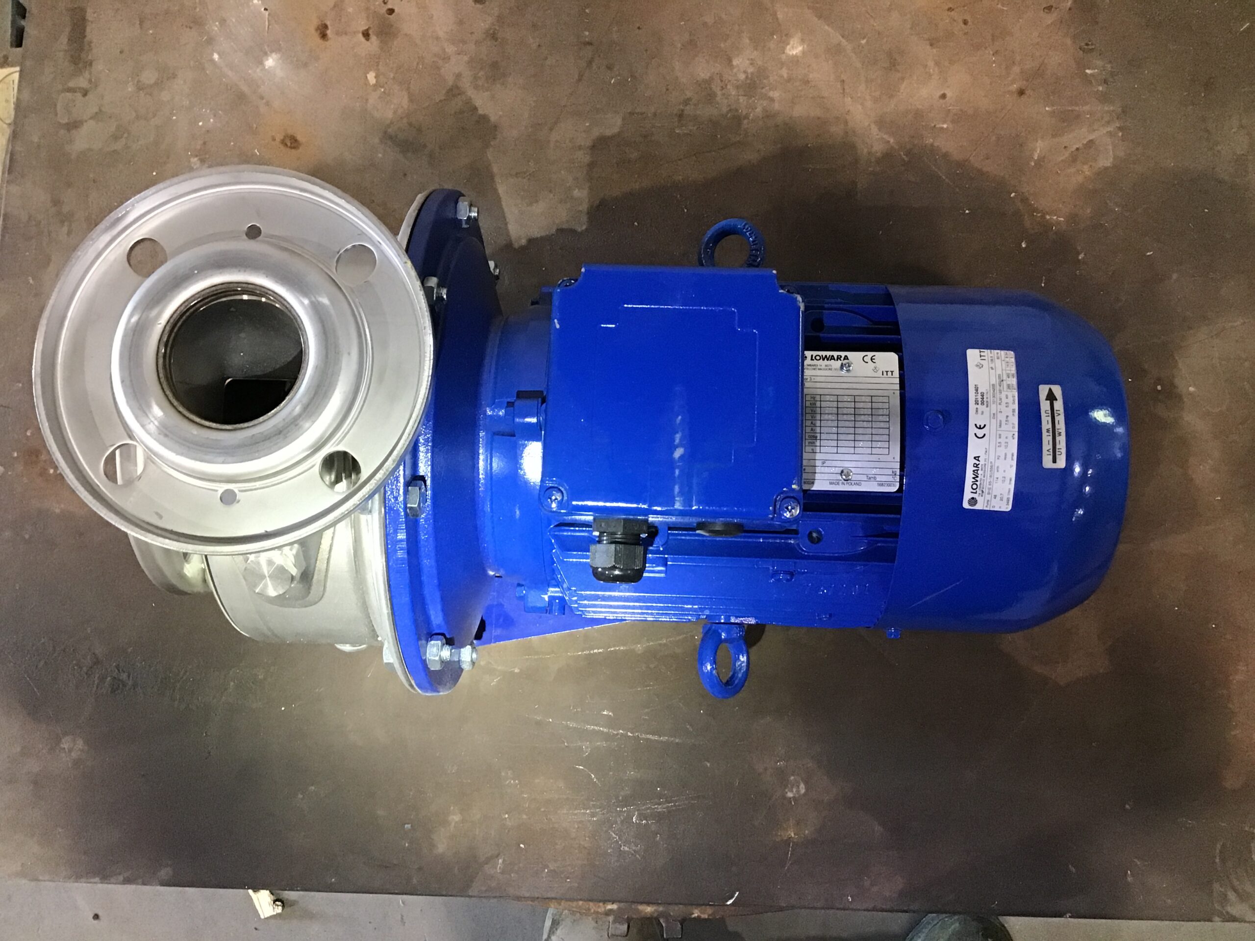 Lowara SHE 65-160/556/P Centrifugal Pump 5.5kW 7.5HP 3PH - Image 7