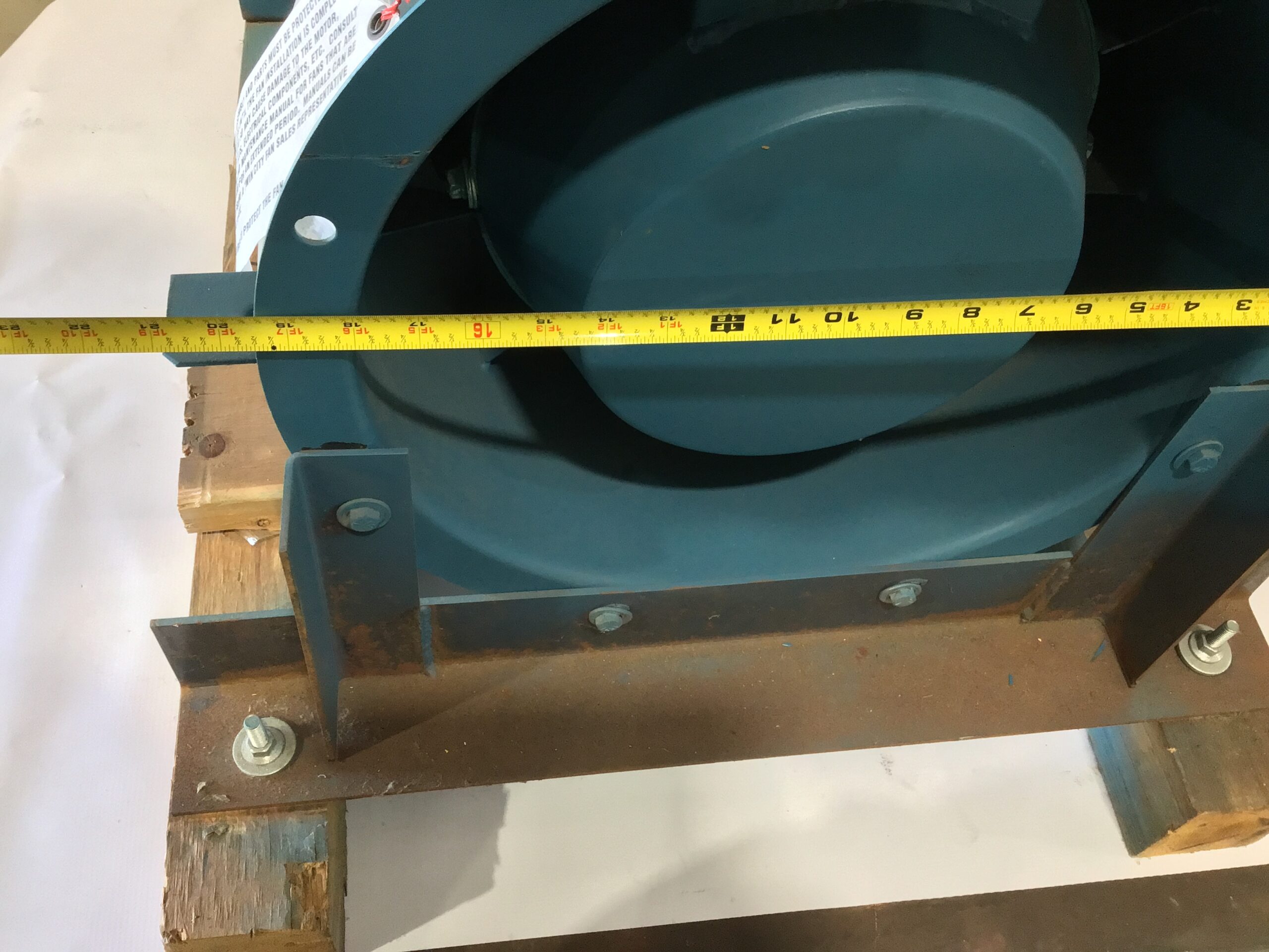 Twin City Fan & Blower TSL Inline Vaneaxial Tubular Blower Fan Size 122 Class 1 - Image 9